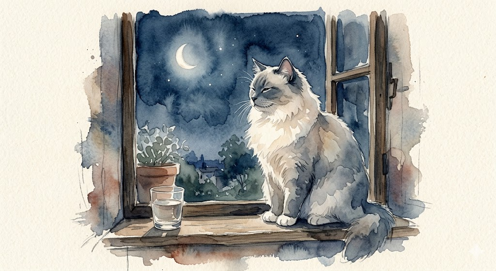 夜風裡的深呼吸